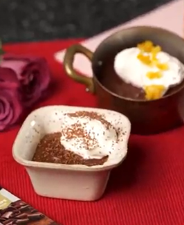 Nothing says Happy Valentine’s Day like chocolate! As part of the TastyUSA campaign, FAS Bangkok taught locals how to make a quick, easy, and delicious dessert – a three-ingredient chocolate mousse made with U.S. ingredients.