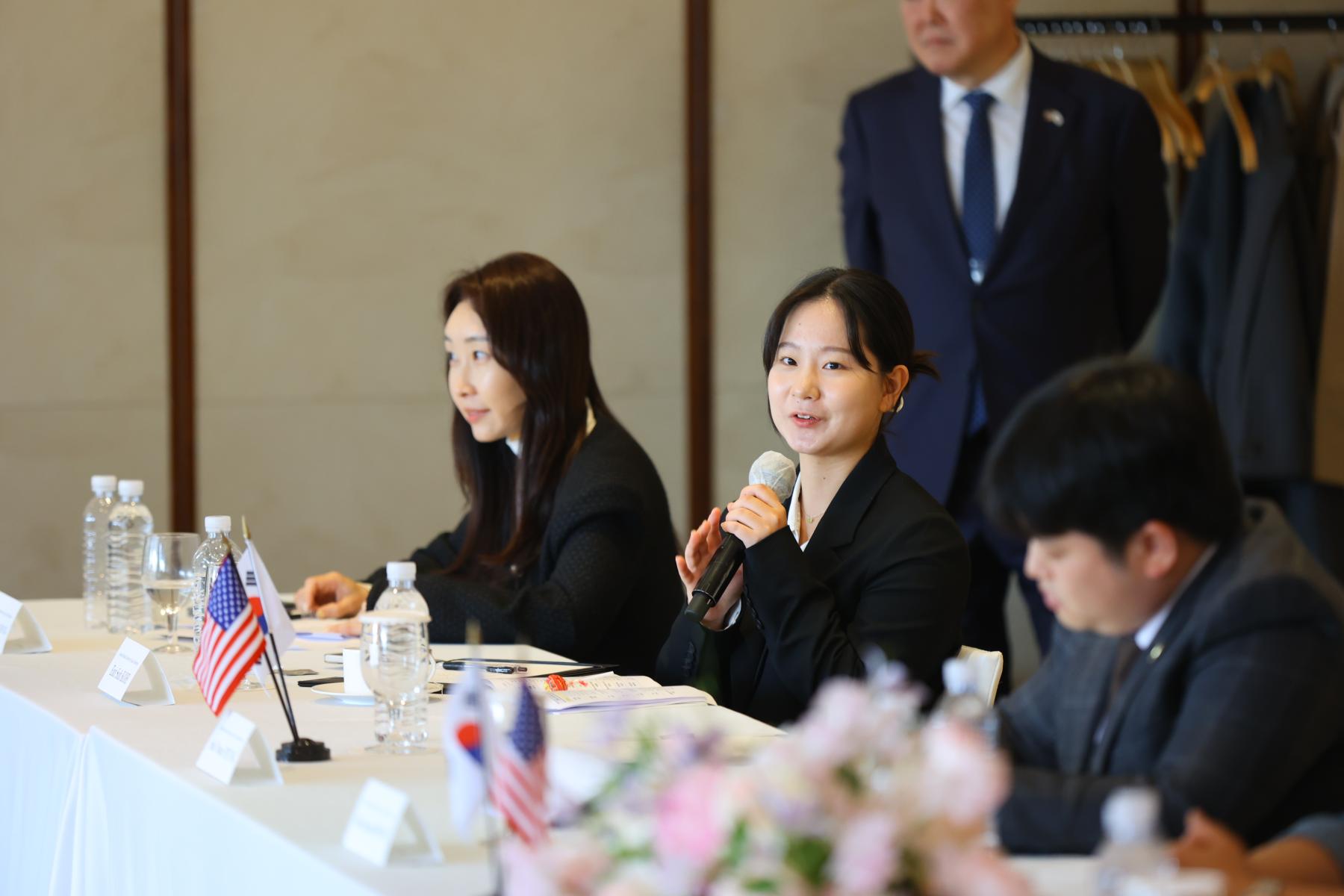 Under Secretary Taylor spoke with students from the University’s 18 departments during the recent USDA agribusiness trade mission to South Korea.