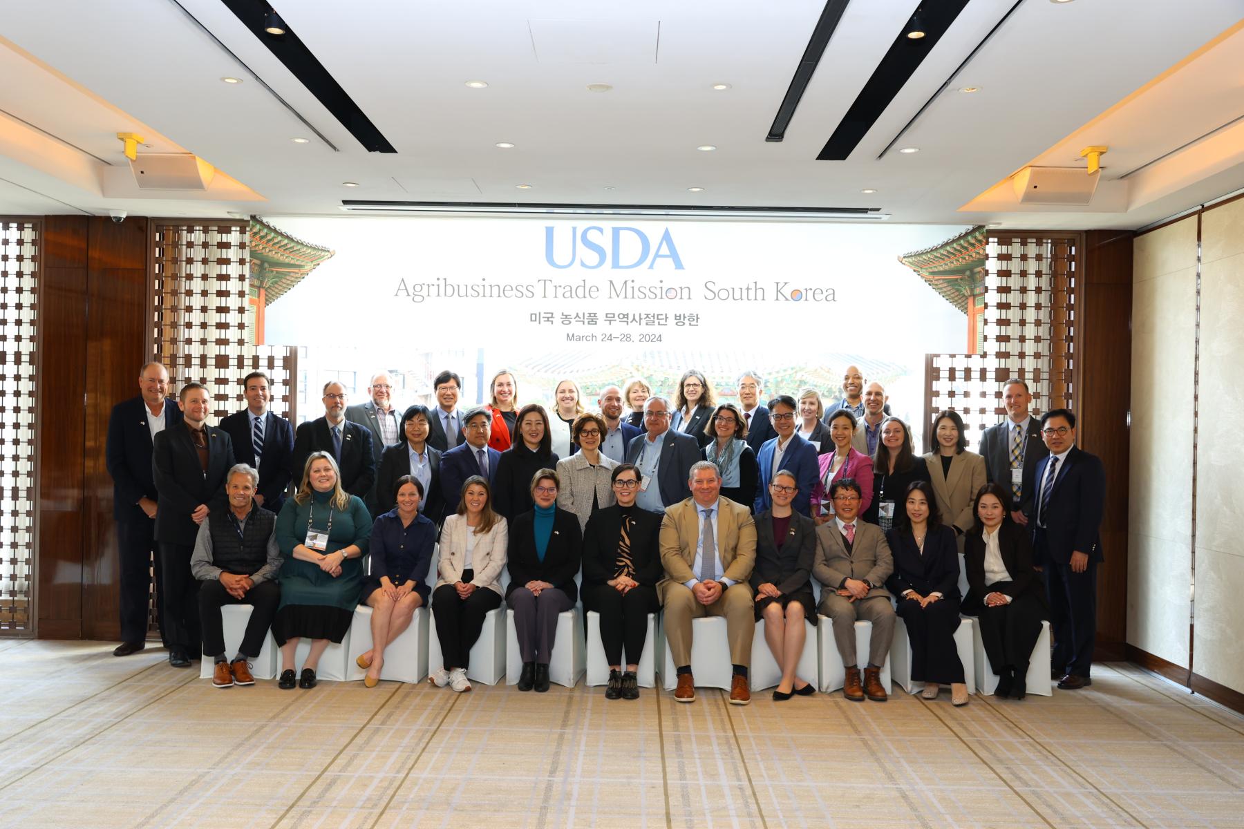 A USDA-sponsored agribusiness trade mission to South Korea proved to be a tremendous success for nearly 50 U.S. agribusinesses, cooperators, trade associations, and state departments of agriculture.