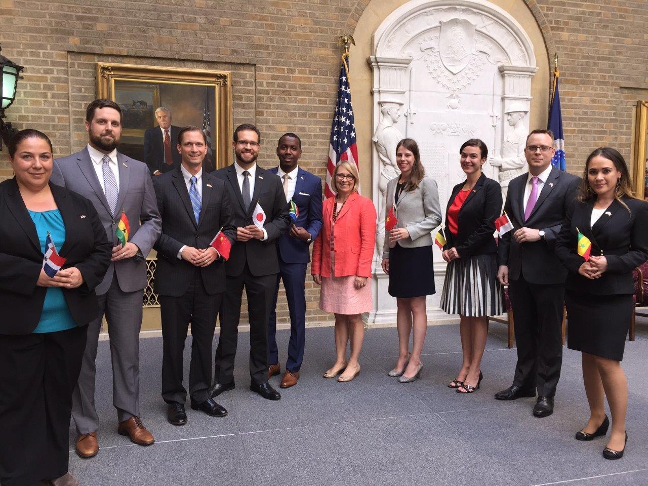 Nine New Agricultural Officers Sworn Into Foreign Service